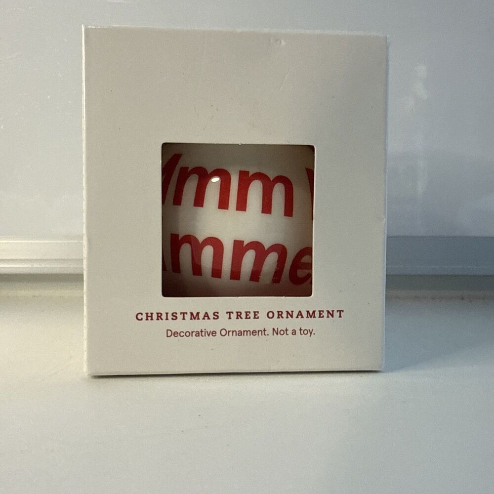 New 2022 Chick-fil-A Christmas Ornament Mmm Mmm Mmmerry